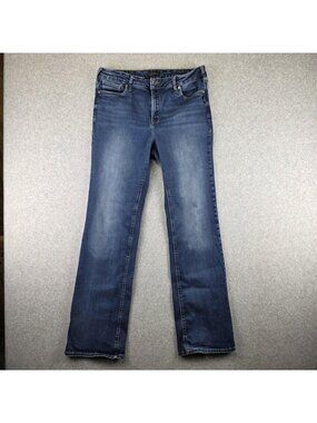 Silver Jeans Co Infinite Fit Jeans Womens XL 32x31 Mid Rise Bootcut Stretch